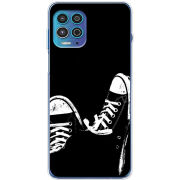 Чехол BoxFace Motorola G100 Black Sneakers