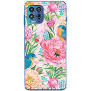 Чехол BoxFace Motorola G100 Birds in Flowers