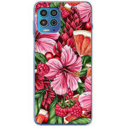 Чехол BoxFace Motorola G100 Tropical Flowers