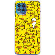 Чехол BoxFace Motorola G100 Yellow Ducklings