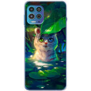 Чехол BoxFace Motorola G100 White Tiger Cub