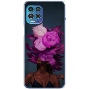 Чехол BoxFace Motorola G100 Exquisite Purple Flowers