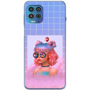 Чехол BoxFace Motorola G100 Girl in the Clouds