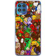 Чехол BoxFace Motorola G100 Злодеи