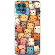 Чехол BoxFace Motorola G100 Котики муркотики