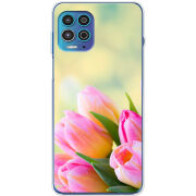 Чехол BoxFace Motorola G100 Bouquet of Tulips