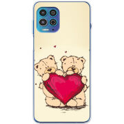 Чехол BoxFace Motorola G100 Teddy Bear Love