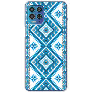 Чехол BoxFace Motorola G100 Блакитний Орнамент