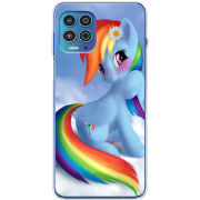 Чехол BoxFace Motorola G100 My Little Pony Rainbow Dash