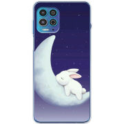 Чехол BoxFace Motorola G100 Moon Bunny