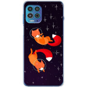 Чехол BoxFace Motorola G100 Fox-Astronauts
