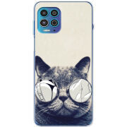 Чехол BoxFace Motorola G100 Соглядатай Кот