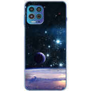 Чехол BoxFace Motorola G100 Space Landscape