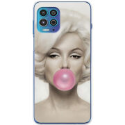 Чехол BoxFace Motorola G100 Marilyn Monroe Bubble Gum