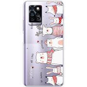 Прозрачный чехол BoxFace Infinix Note 10 Pro The Friendly Beasts