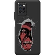 Черный чехол BoxFace Infinix Note 10 Pro Нападение на Титана