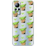 Прозрачный чехол BoxFace Infinix Note 11 Pattern Baby Yoda