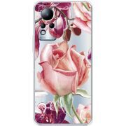 Прозрачный чехол BoxFace Infinix Note 11 Rose