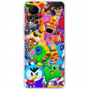 Чехол BoxFace Infinix Hot 11S friends brawl stars