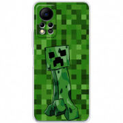 Чехол BoxFace Infinix Hot 11S Minecraft Creeper