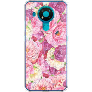 Чехол BoxFace Nokia 3.4 Pink Peonies