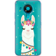 Чехол BoxFace Nokia 3.4 Cold Llama