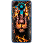 Чехол BoxFace Nokia 3.4 Fire Lion