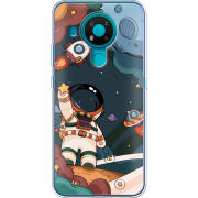 Чехол BoxFace Nokia 3.4 Space Mission