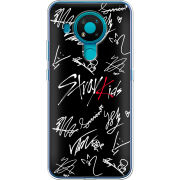 Чехол BoxFace Nokia 3.4 Stray Kids автограф