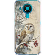 Чехол BoxFace Nokia 3.4 Christmas Owl