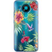 Прозрачный чехол BoxFace Nokia 3.4 Tropical