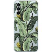Прозрачный чехол BoxFace Samsung Galaxy M13 (M135) Banana Leaves
