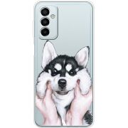 Прозрачный чехол BoxFace Samsung Galaxy M13 (M135) Husky