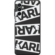 Черный чехол BoxFace Samsung Galaxy M13 (M135) White Karl
