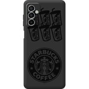 Черный чехол BoxFace Samsung Galaxy M13 (M135) Black Coffee