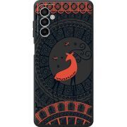 Черный чехол BoxFace Samsung Galaxy M13 (M135) Ornament