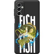 Черный чехол BoxFace Samsung Galaxy M13 (M135) Fish