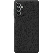 Черный чехол BoxFace Samsung Galaxy M13 (M135) Leaves