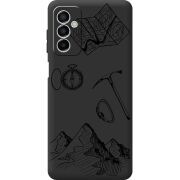 Черный чехол BoxFace Samsung Galaxy M13 (M135) Mountains