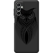 Черный чехол BoxFace Samsung Galaxy M13 (M135) Owl