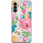 Чехол BoxFace Samsung Galaxy A04s (A047) Birds in Flowers