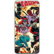 Чехол BoxFace Samsung Galaxy A04s (A047) Deadpool and Mary Jane