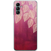 Чехол BoxFace Samsung Galaxy A04s (A047) Gold Leaves