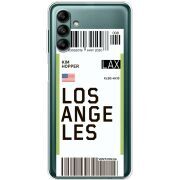 Прозрачный чехол BoxFace Samsung Galaxy A04s (A047) Ticket Los Angeles