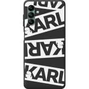 Черный чехол BoxFace Samsung Galaxy A04s (A047) White Karl