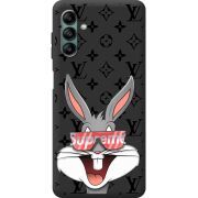 Черный чехол BoxFace Samsung Galaxy A04s (A047) looney bunny