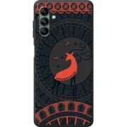 Черный чехол BoxFace Samsung Galaxy A04s (A047) Ornament