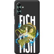 Черный чехол BoxFace Samsung Galaxy A04s (A047) Fish