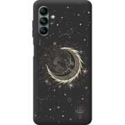 Черный чехол BoxFace Samsung Galaxy A04s (A047) Moon