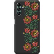 Черный чехол BoxFace Samsung Galaxy A04s (A047) Ethno